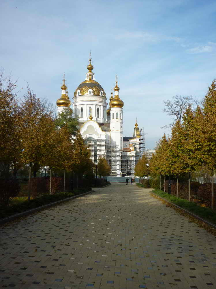 Храм Петра и Февронии в Донецке